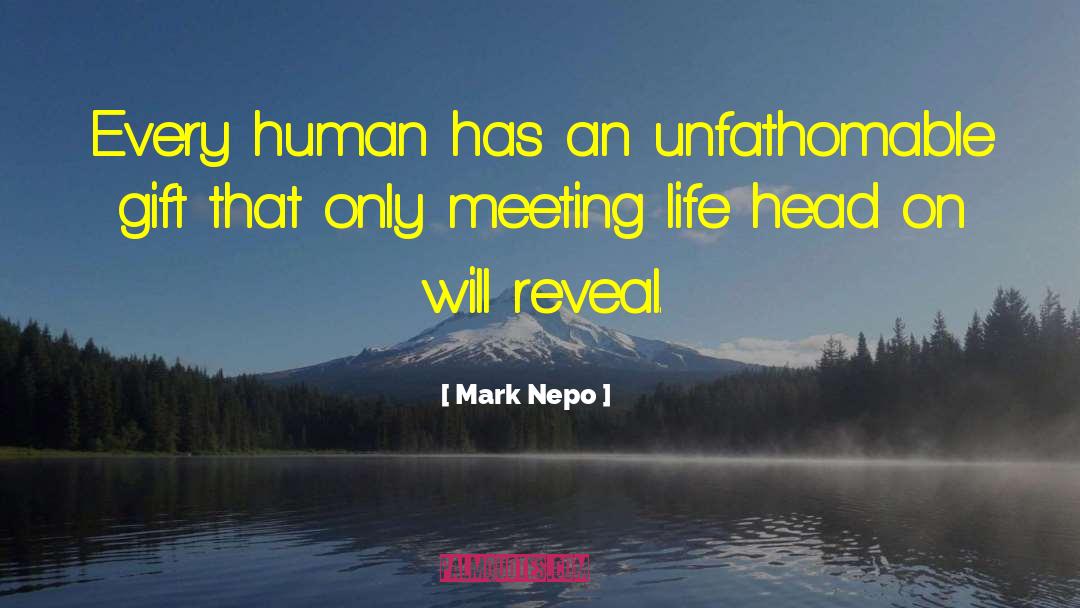 Unfathomable quotes by Mark Nepo