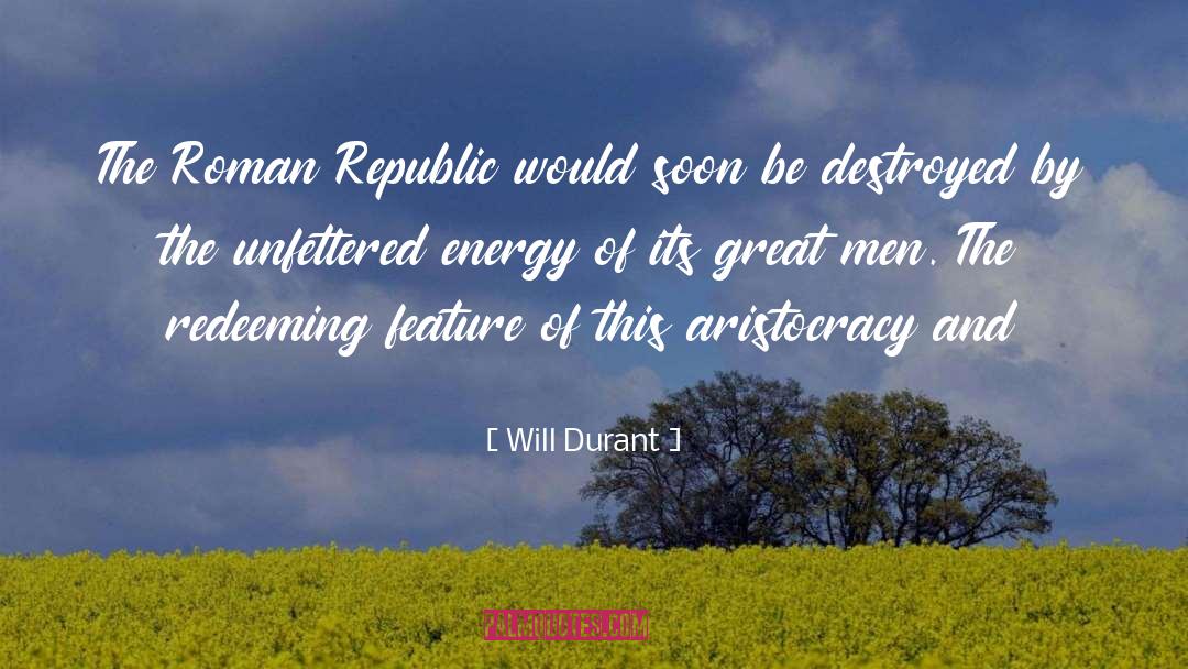 Unfettered quotes by Will Durant