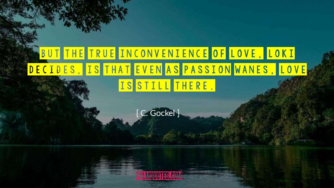 Unfinished Love quotes by C. Gockel