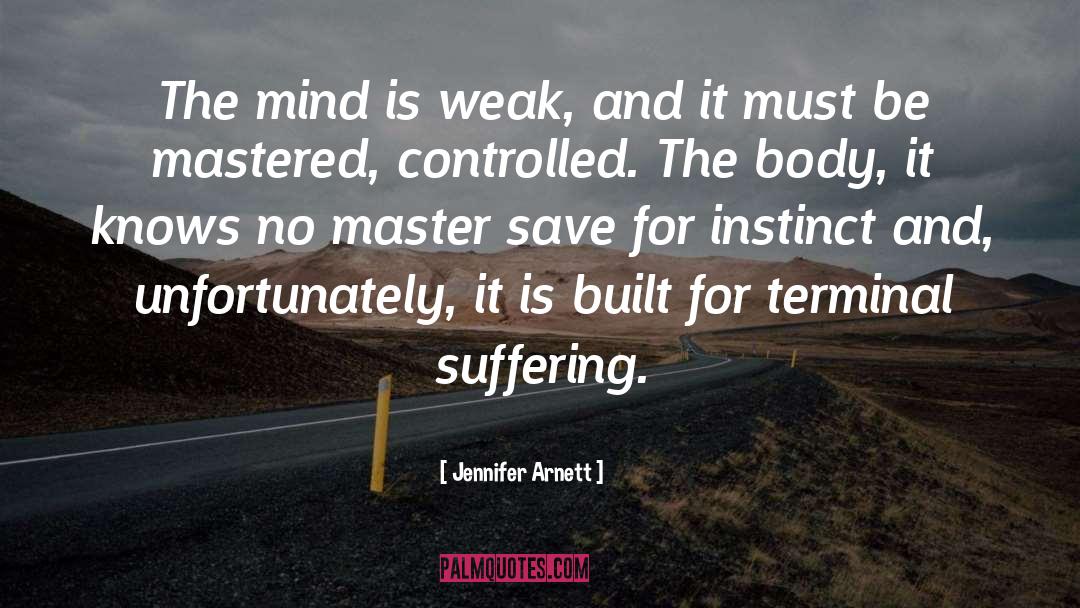 Unfocused Mind quotes by Jennifer Arnett