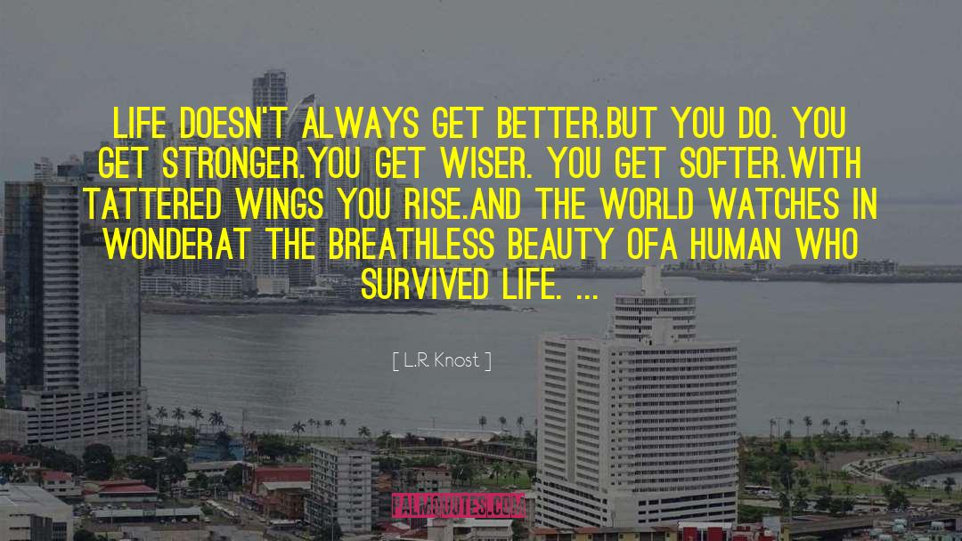 Unfold The Beauty quotes by L.R. Knost