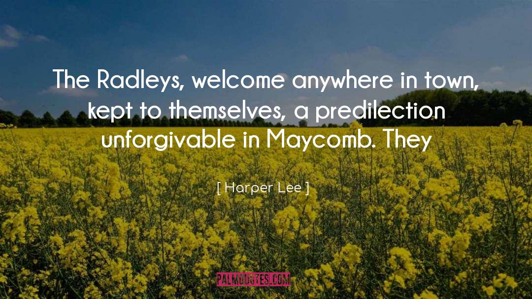 Unforgivable quotes by Harper Lee