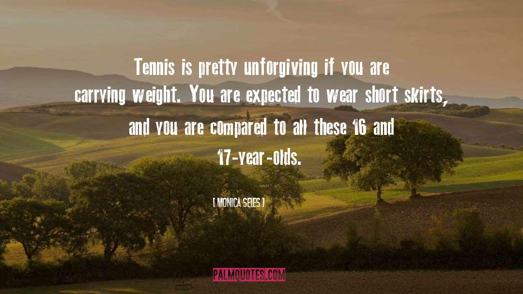 Unforgiving quotes by Monica Seles