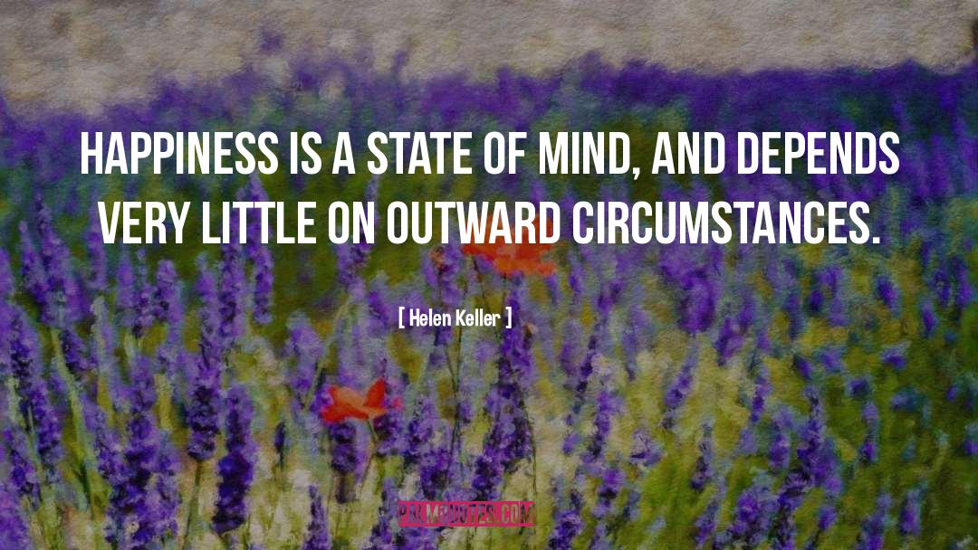 Unfortunate Circumstances quotes by Helen Keller