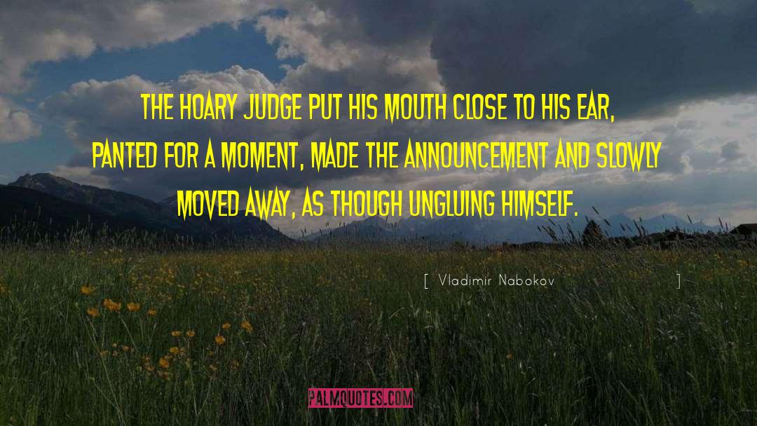 Ungluing quotes by Vladimir Nabokov