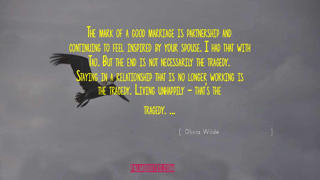 Unhappily quotes by Olivia Wilde