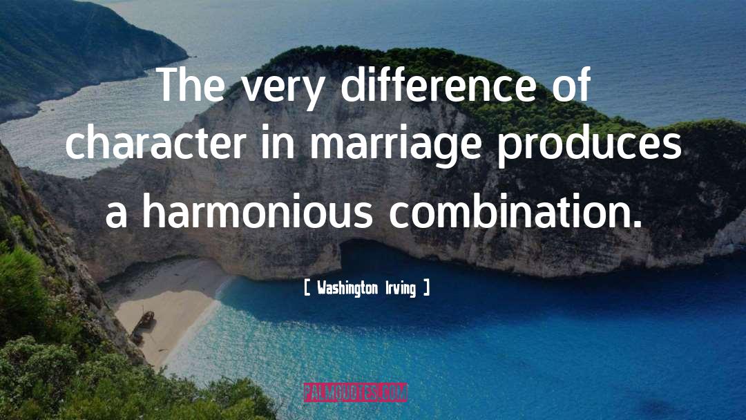 Unhappiness Marriage quotes by Washington Irving