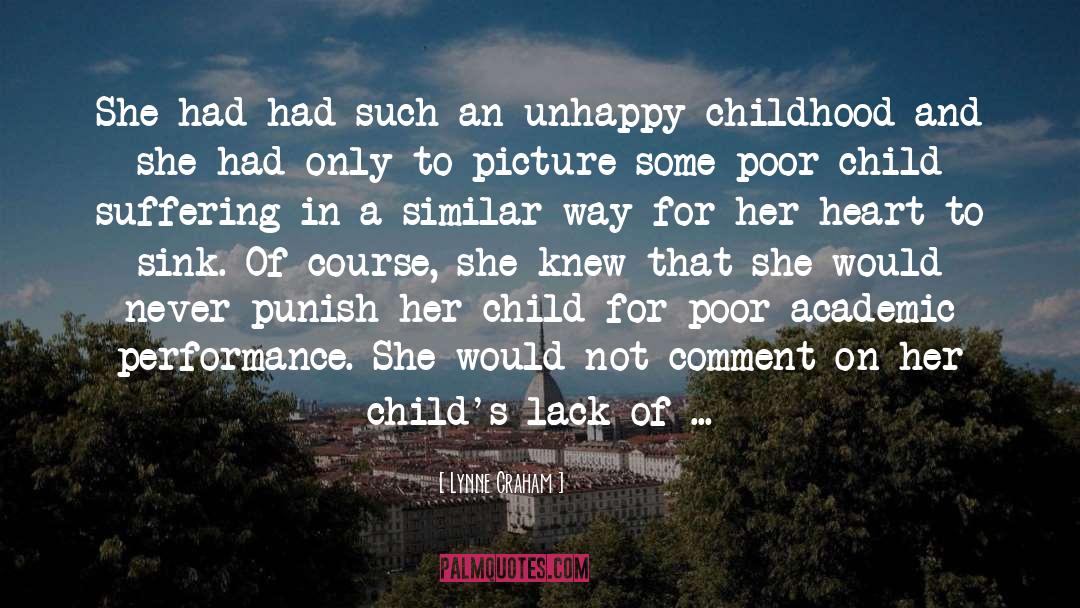 Unhappy Childhood quotes by Lynne Graham