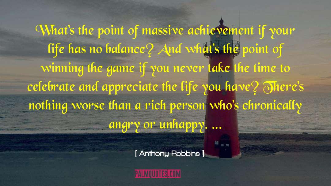 Unhappy Ending quotes by Anthony Robbins