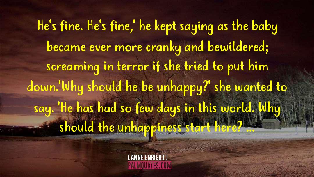 Unhappy Endings quotes by Anne Enright