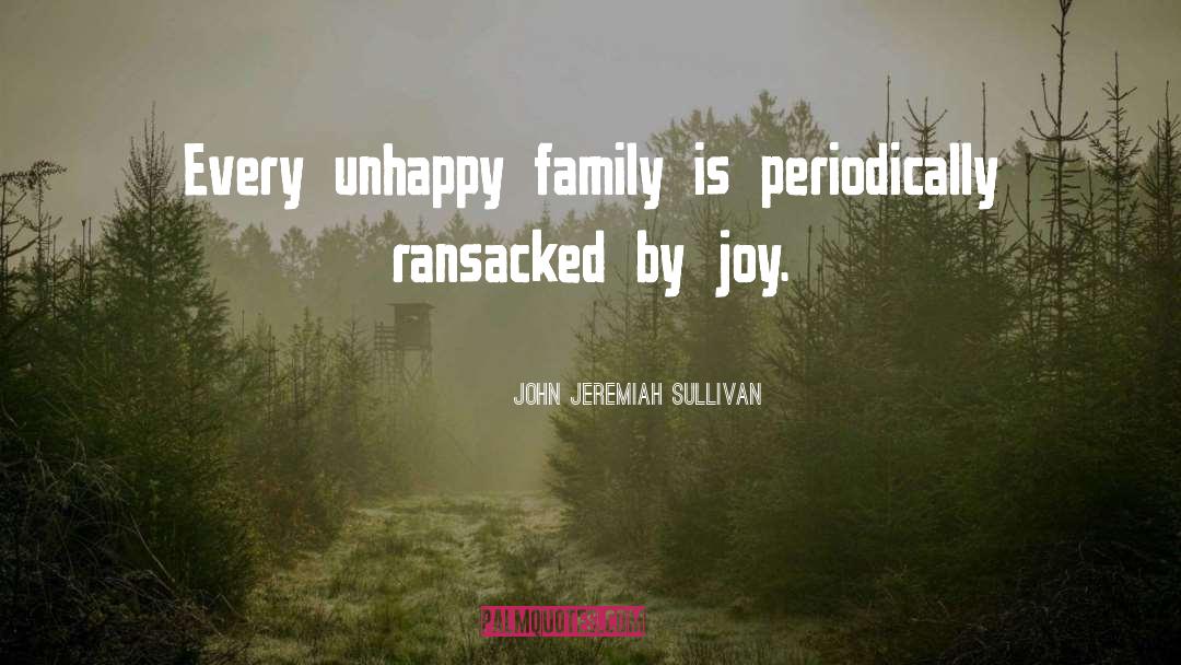 Unhappy Family quotes by John Jeremiah Sullivan