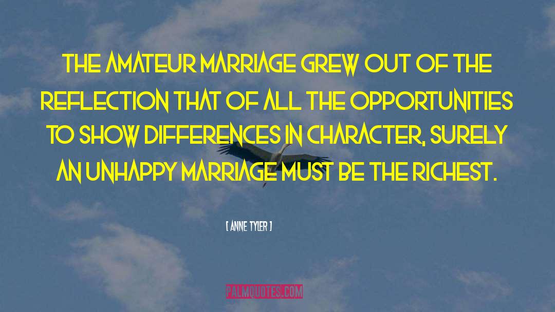 Unhappy Marriage quotes by Anne Tyler