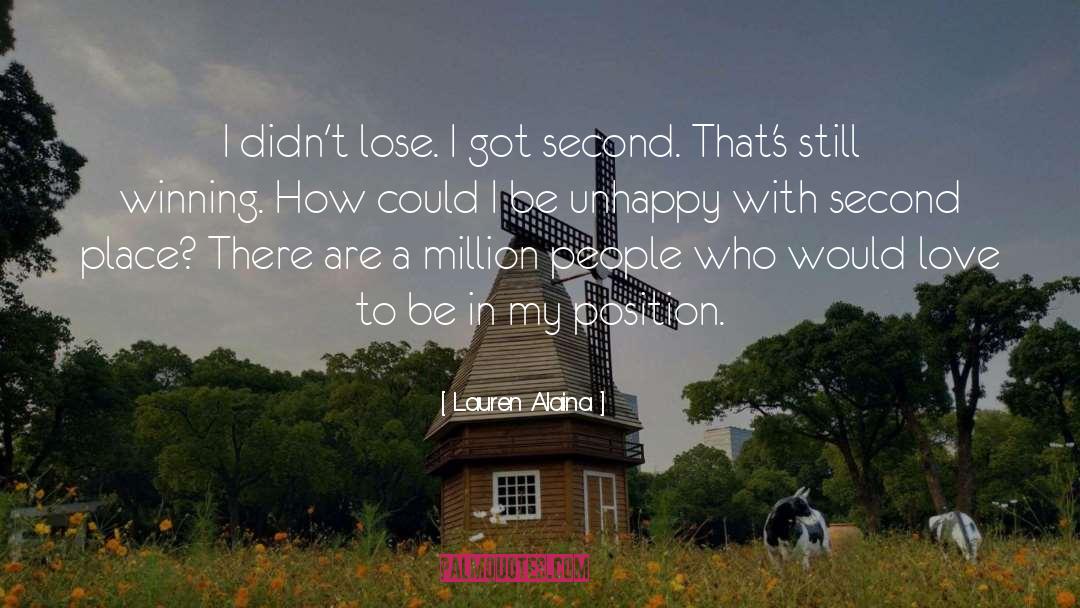 Unhappy People quotes by Lauren Alaina