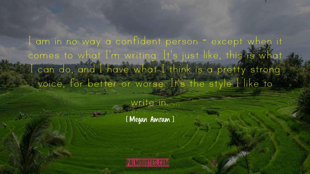 Unhappy Person quotes by Megan Amram