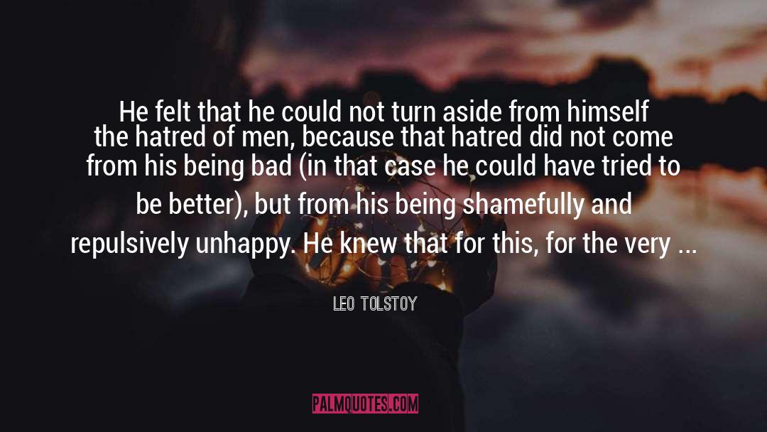 Unhappy quotes by Leo Tolstoy