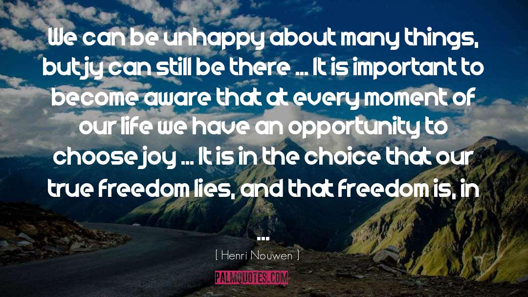 Unhappy quotes by Henri Nouwen