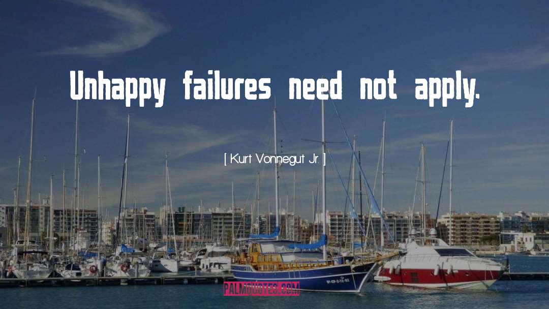 Unhappy quotes by Kurt Vonnegut Jr.