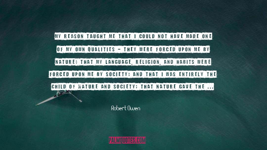 Unhealthy Habits quotes by Robert Owen