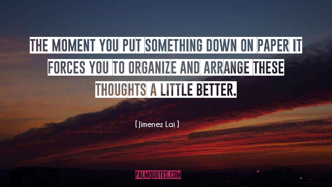 Unhelpful Thoughts quotes by Jimenez Lai