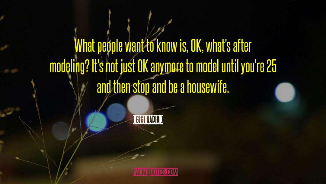 Unibrow Model quotes by Gigi Hadid