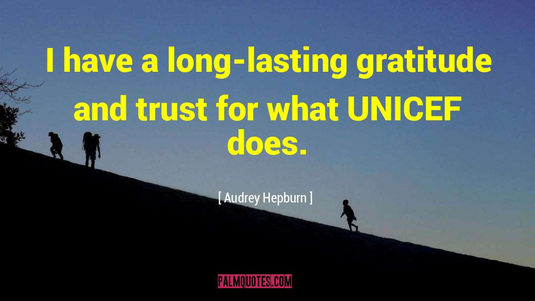 Unicef quotes by Audrey Hepburn