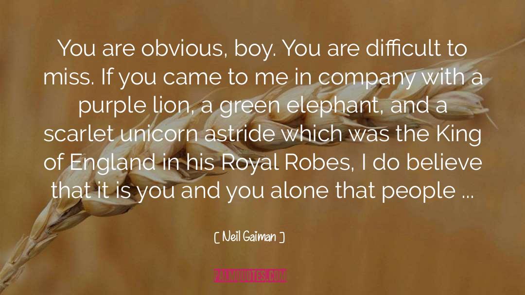 Unicorn quotes by Neil Gaiman