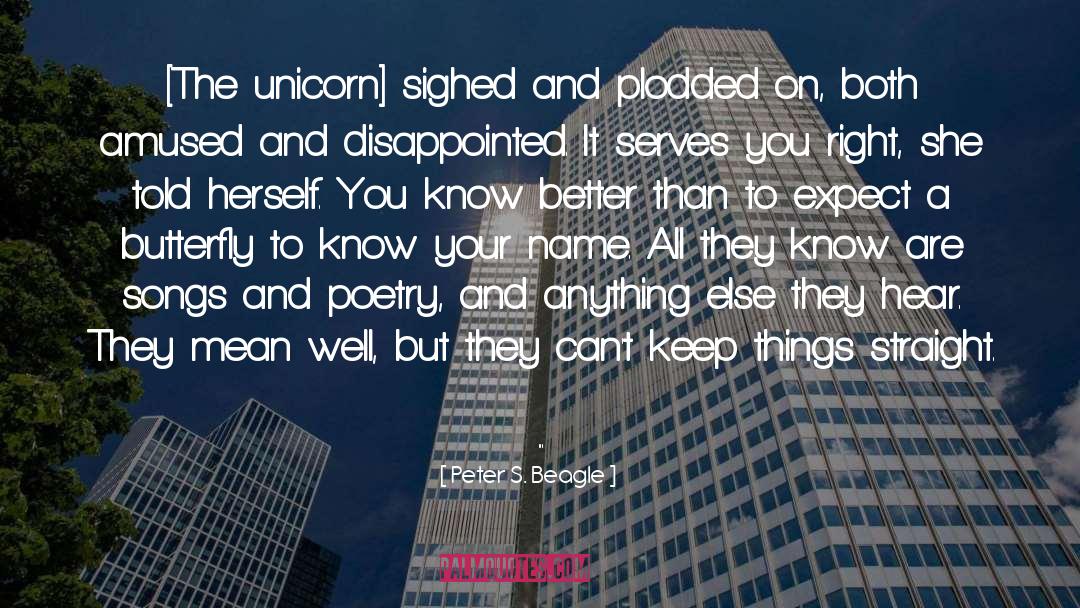 Unicorns quotes by Peter S. Beagle