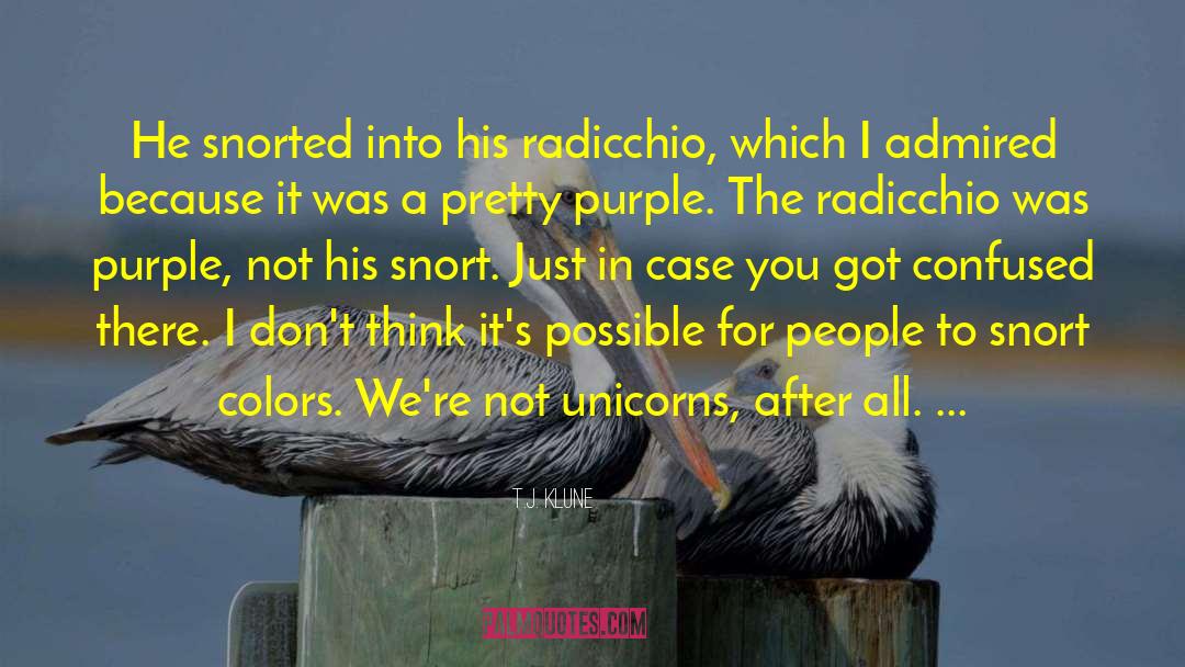 Unicorns quotes by T.J. Klune