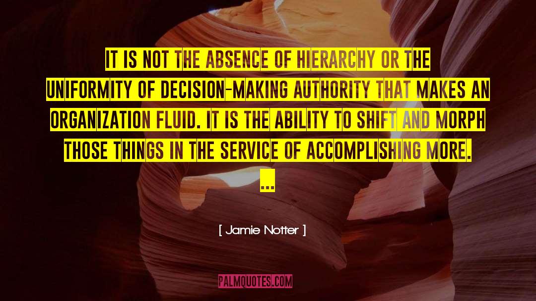 Uniformity quotes by Jamie Notter