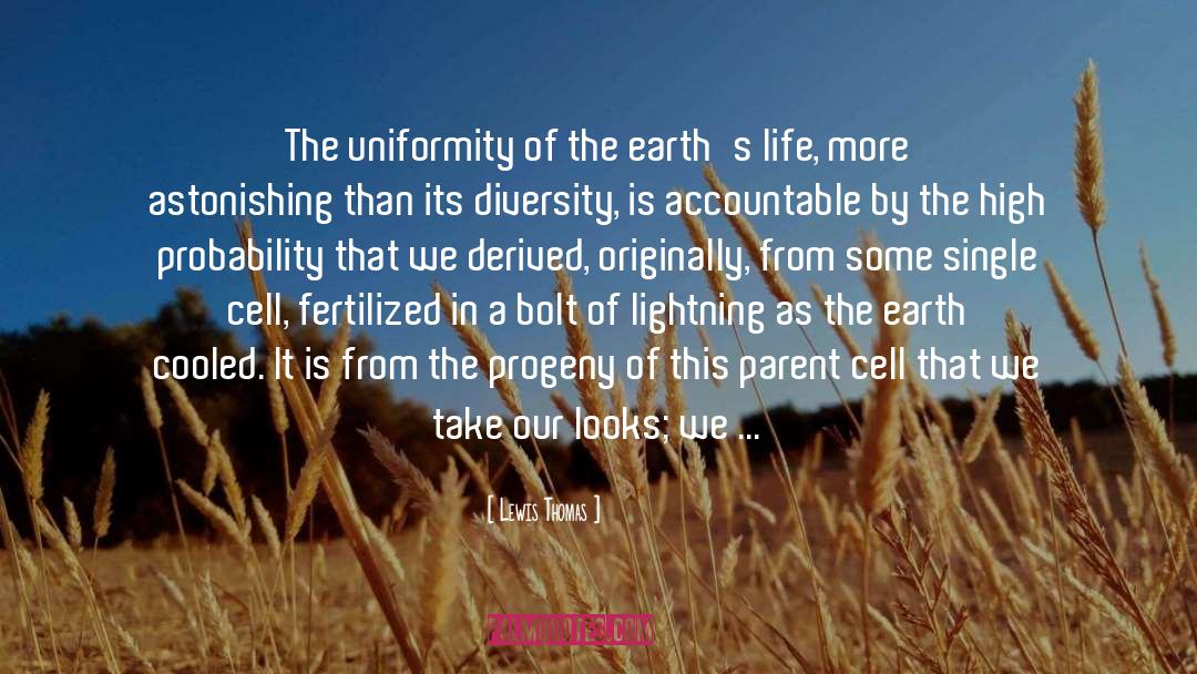 Uniformity quotes by Lewis Thomas