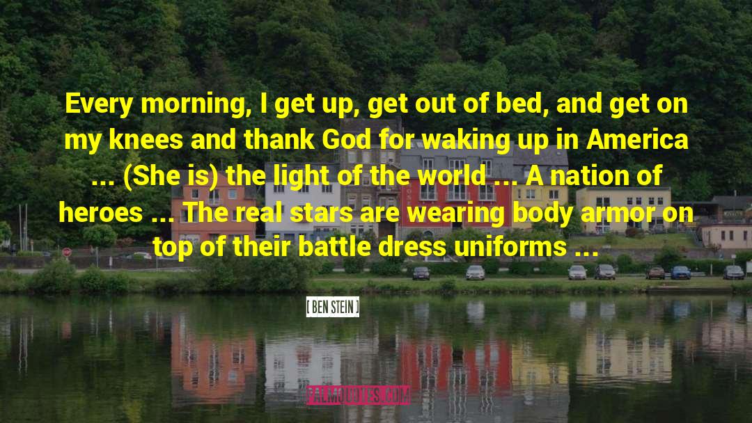 Uniforms quotes by Ben Stein