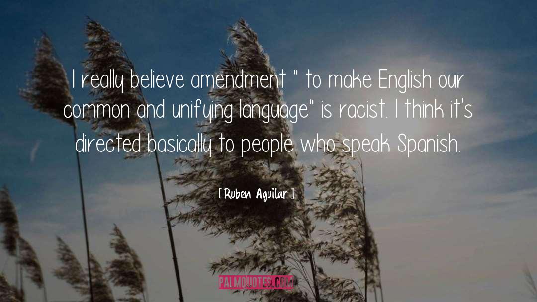 Unifying quotes by Ruben Aguilar