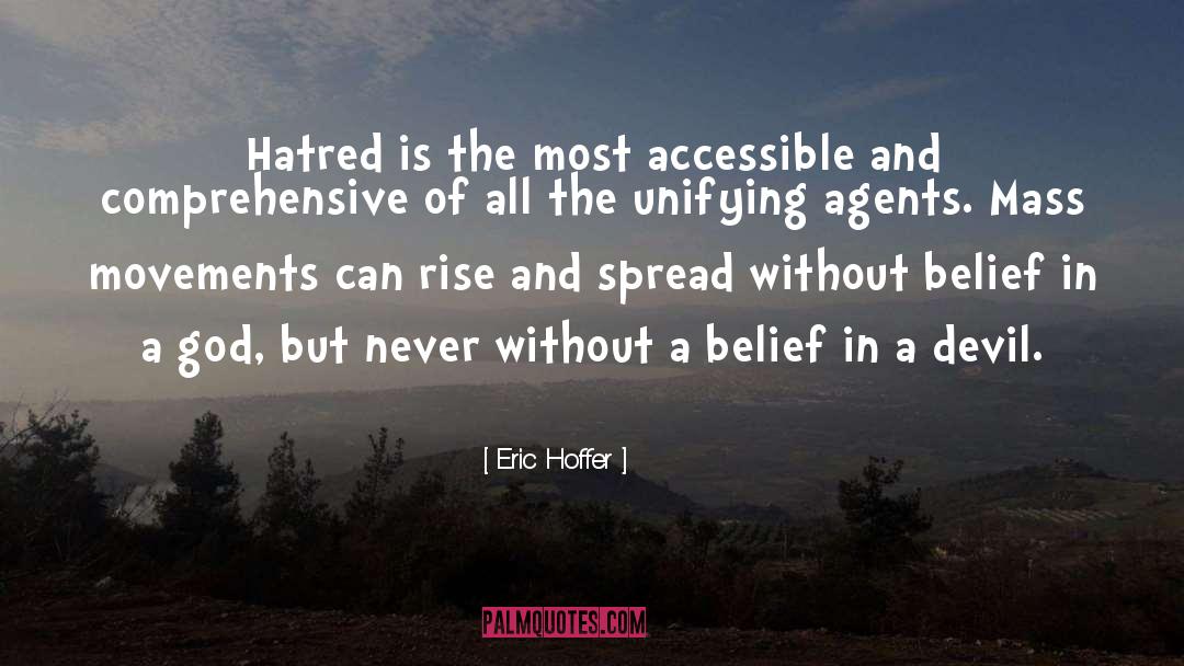 Unifying quotes by Eric Hoffer