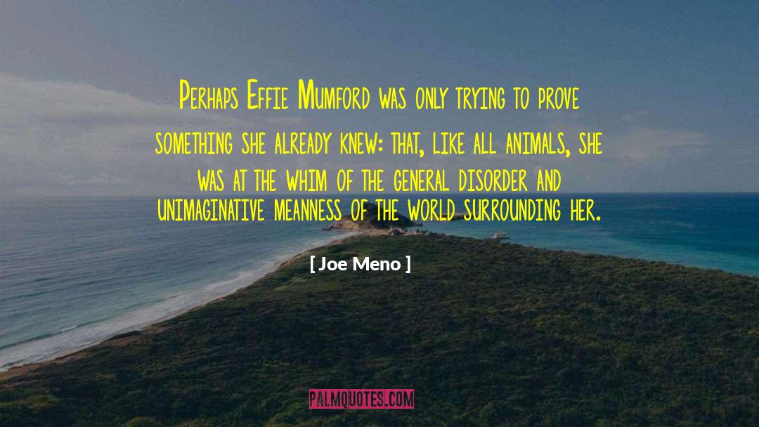 Unimaginative quotes by Joe Meno