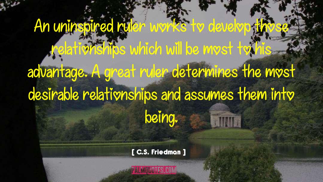 Uninspired quotes by C.S. Friedman