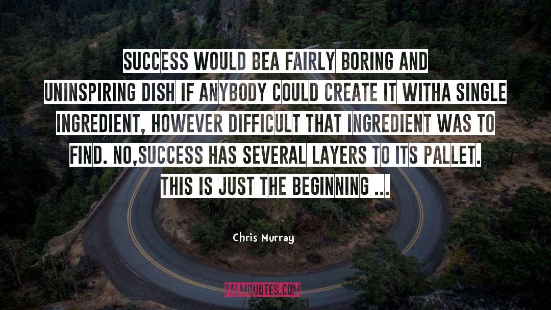 Uninspiring quotes by Chris Murray