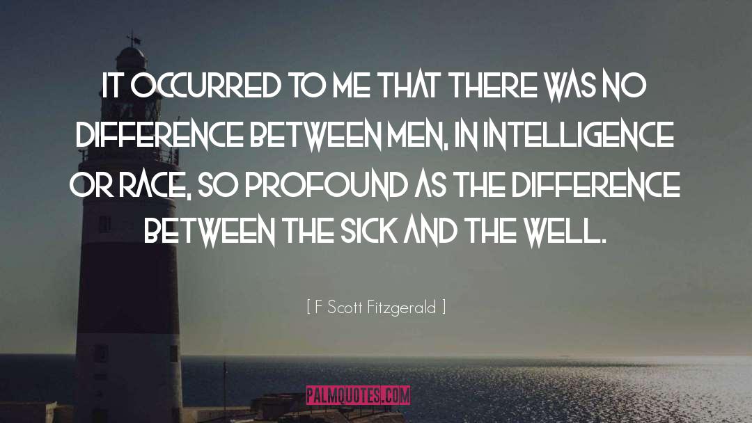 Unintentionally Profound quotes by F Scott Fitzgerald