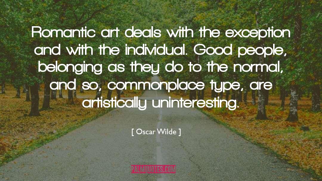 Uninteresting quotes by Oscar Wilde