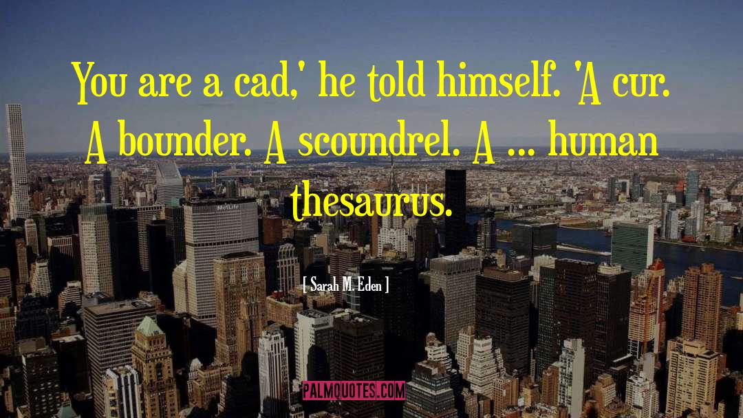 Uninvested Thesaurus quotes by Sarah M. Eden