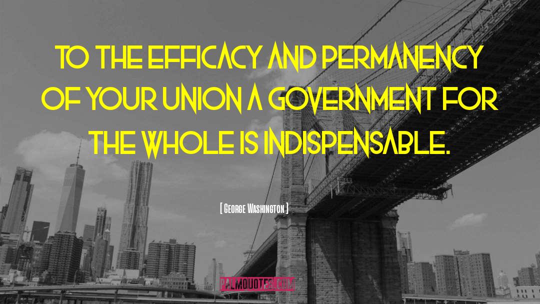 Union Solidarity quotes by George Washington