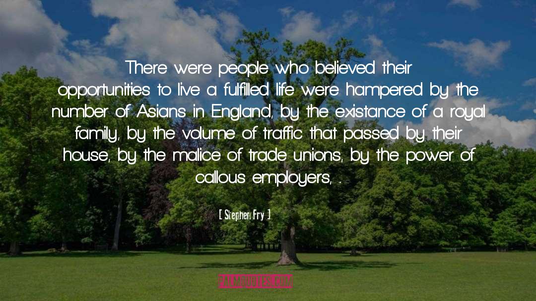 Unions quotes by Stephen Fry