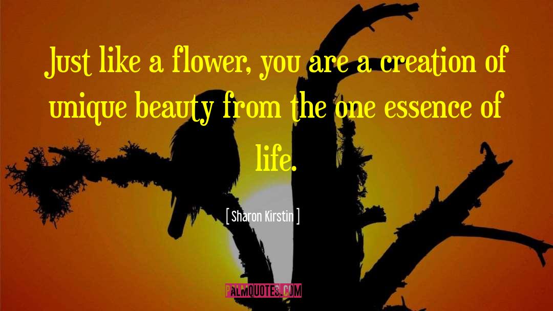 Unique Beauty quotes by Sharon Kirstin