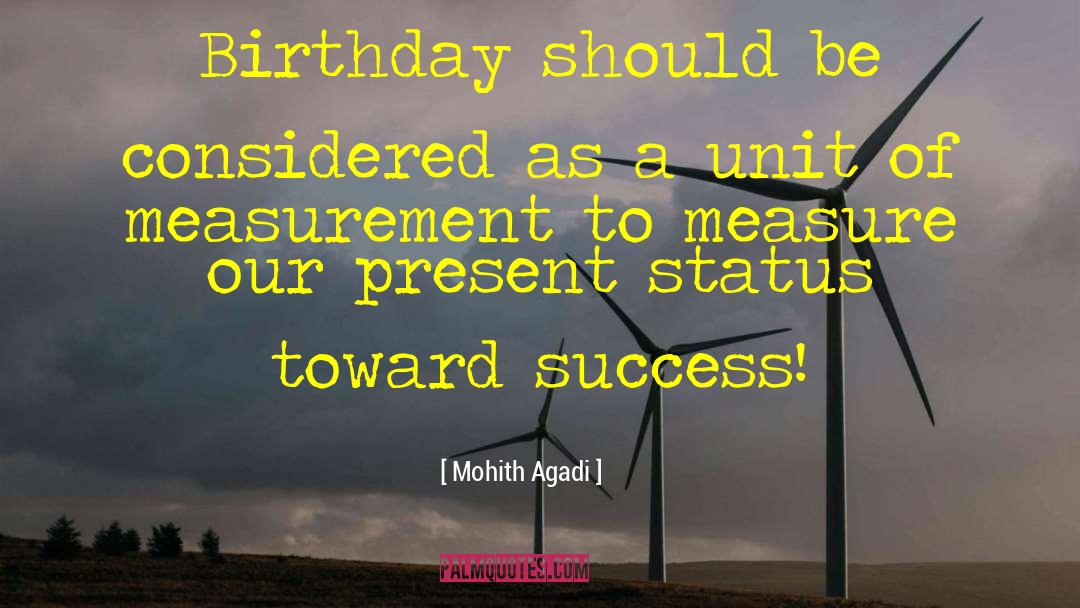 Unique Happy Birthday quotes by Mohith Agadi