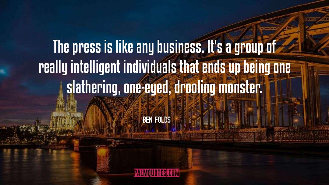 Unique Individuals quotes by Ben Folds