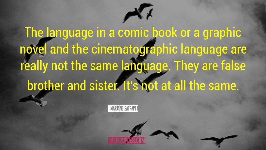 Unique Language quotes by Marjane Satrapi