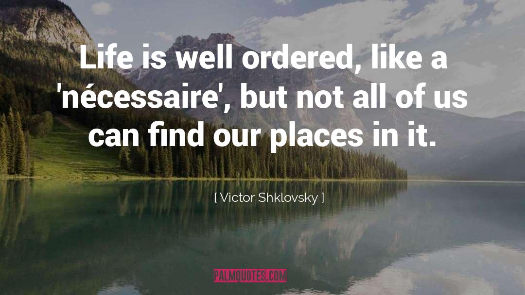 Unique Life quotes by Victor Shklovsky