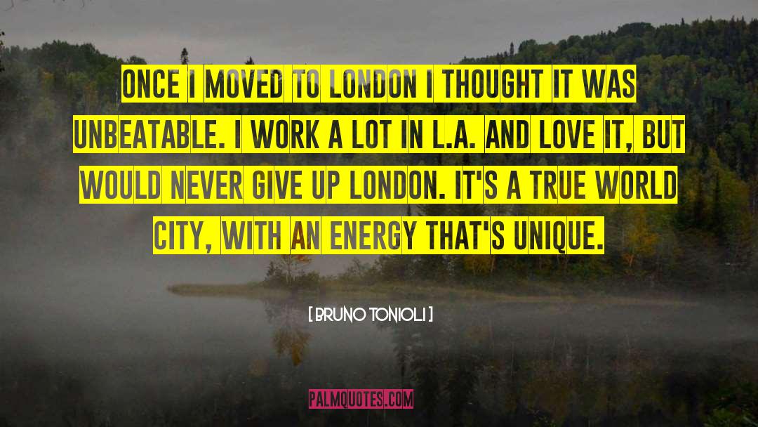 Unique Love quotes by Bruno Tonioli