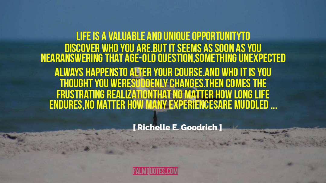 Unique Opportunities quotes by Richelle E. Goodrich