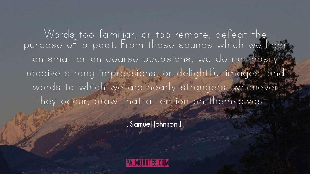 Unique Purpose quotes by Samuel Johnson