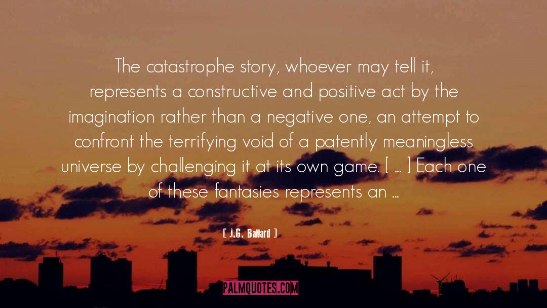 Unique Story To Tell quotes by J.G. Ballard